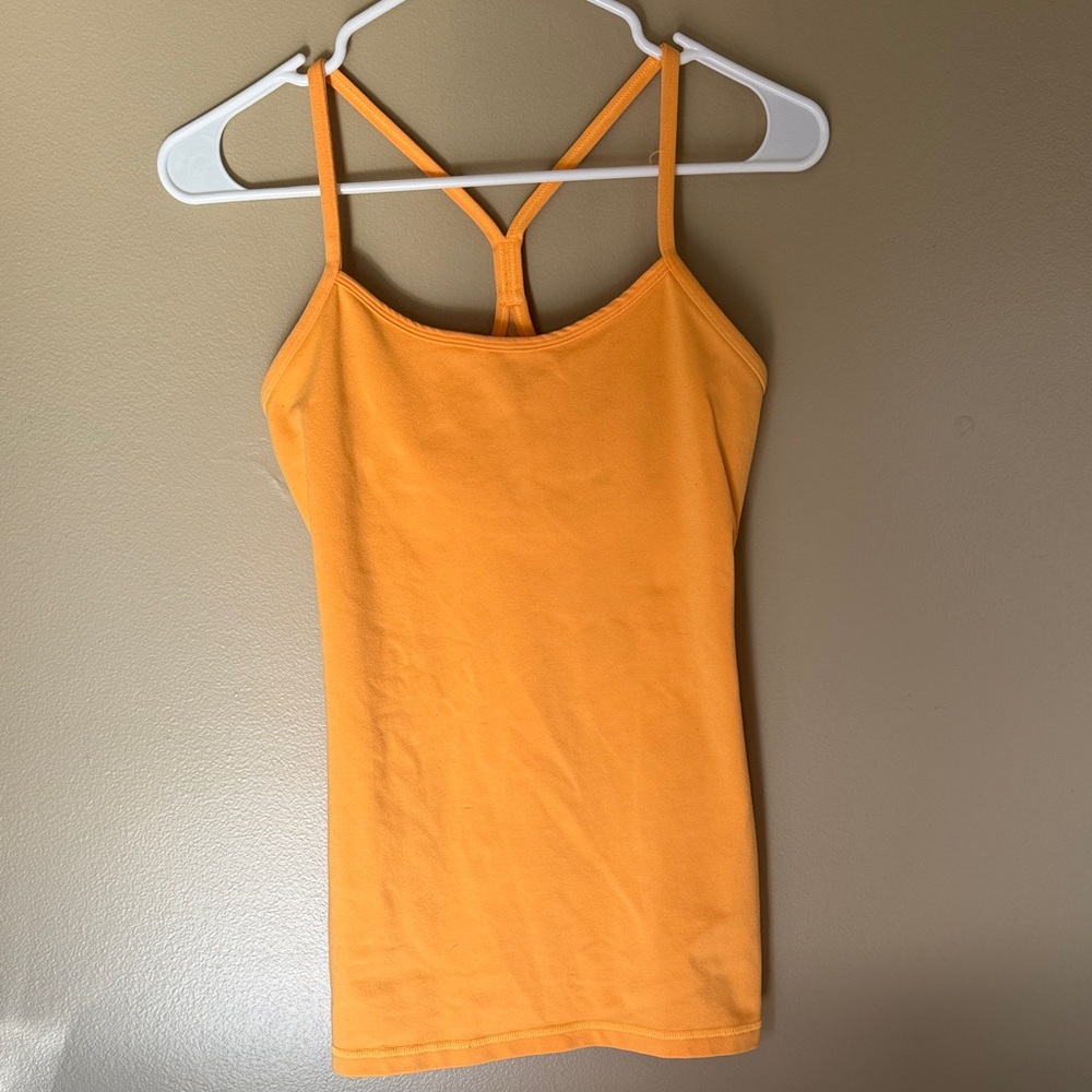 lululemon athletica Vibrant Orange Camisole